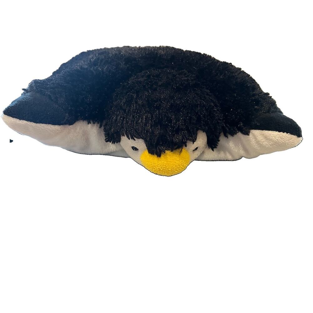 Y2K 2010 Playful Penguin Pee-Wee Pillow Pet Plush Stuffed Animal 10 Inches - Picture 2 of 5